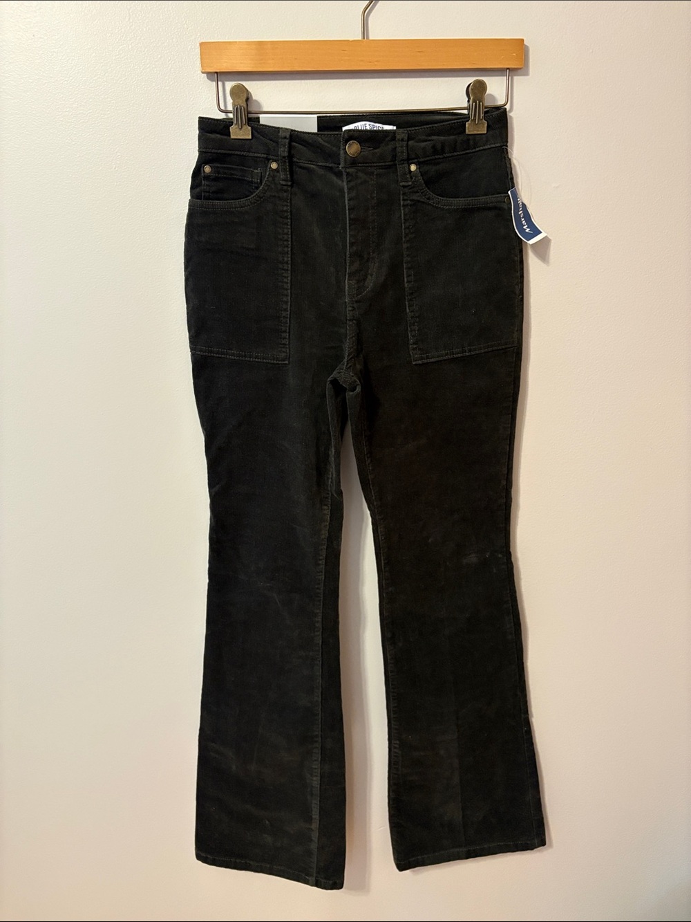 Blue Spice Hunter Green Corduroy Bootcut Jeans